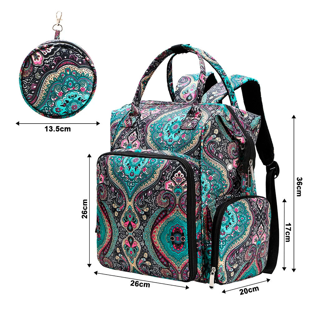 Mochila para Artesanato Crochê e Tricô